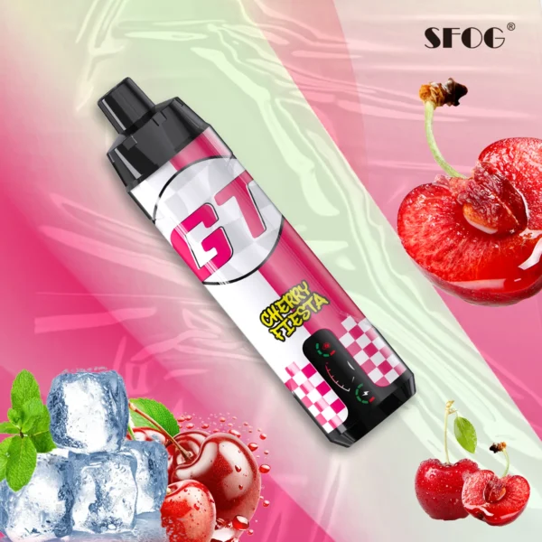 SFOG GT BAR 15000 Puffs SHISHA Smart Display 0.5% Перезаряжаемая одноразовая ручка для вейпов с низким содержанием никотина Купить оптом - KeenVape - 8