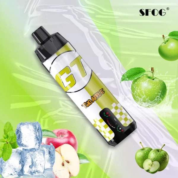 SFOG GT BAR 15000 Puffs SHISHA Smart Display 0.5% Перезаряжаемая одноразовая ручка для вейпов с низким содержанием никотина Купить оптом - KeenVape - 9