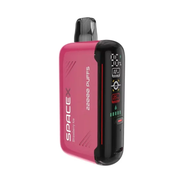 VAPME Spacex 22000 Puffs Tela Digital 0% 2% 3% 5% Caneta Vapes descartáveis ​​recarregáveis ​​com baixo teor de nicotina em massa Compre no atacado - KeenVape - 9